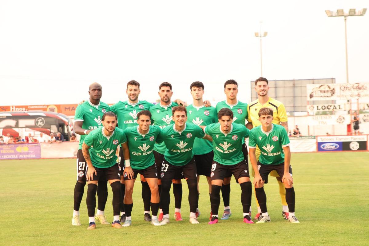 Primera once inicial del Zamora CF en pretemporada