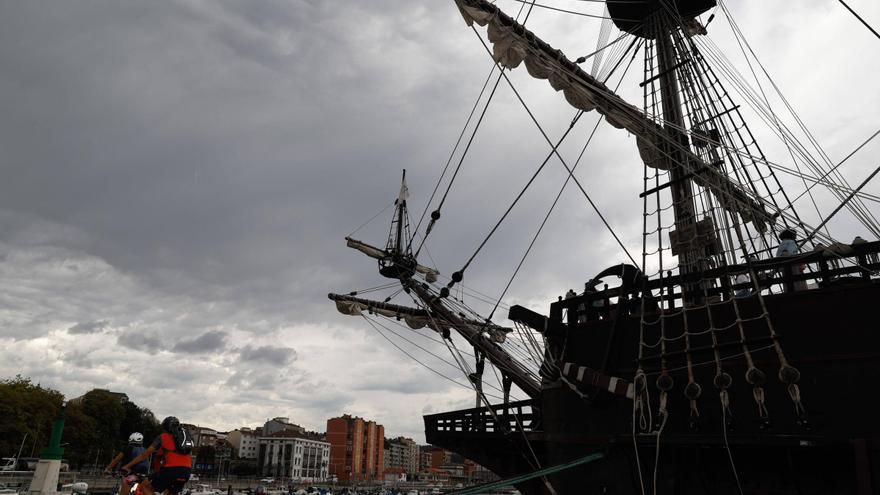 Así es el galeón &quot;Andalucía&quot;: un barco como los de hace 500 años, de escala en Avilés