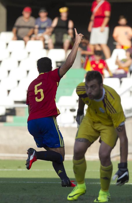 España sub 21 - San Marino en Castalia