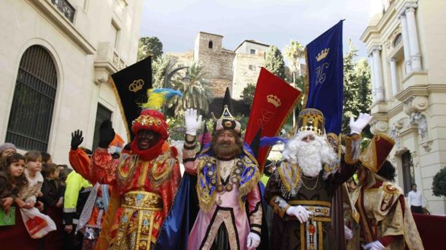 Los Reyes Magos visitarán hoy a los niños malagueños.