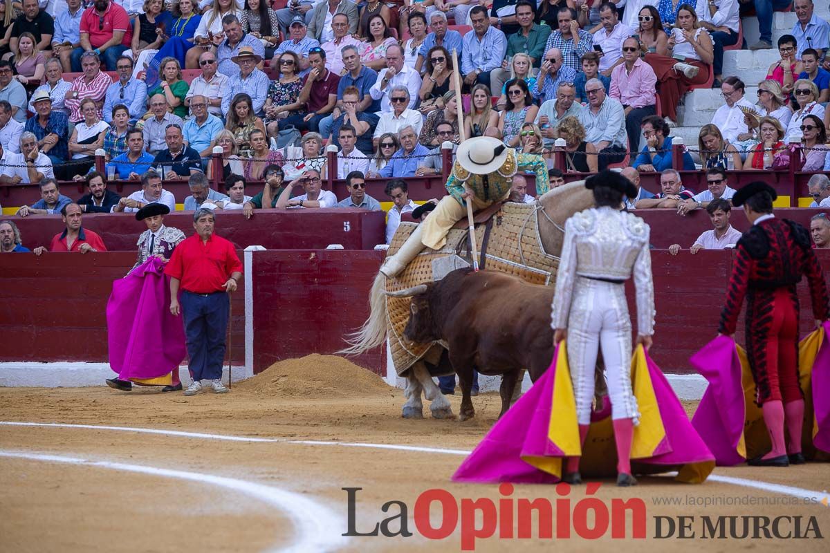 Segunda corrida de la Feria Taurina de Murcia (Castella, Manzanares y Talavante)