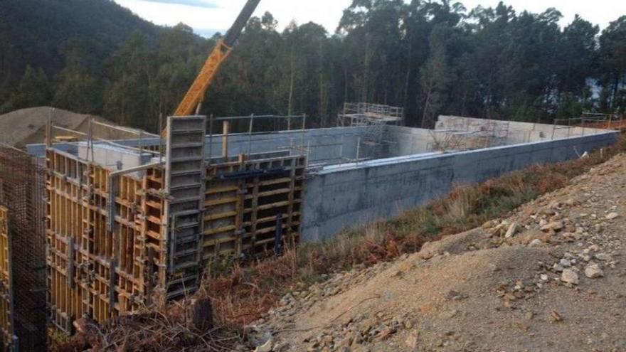 Obras en la depuradora de Pardavila. // Santos Álvarez