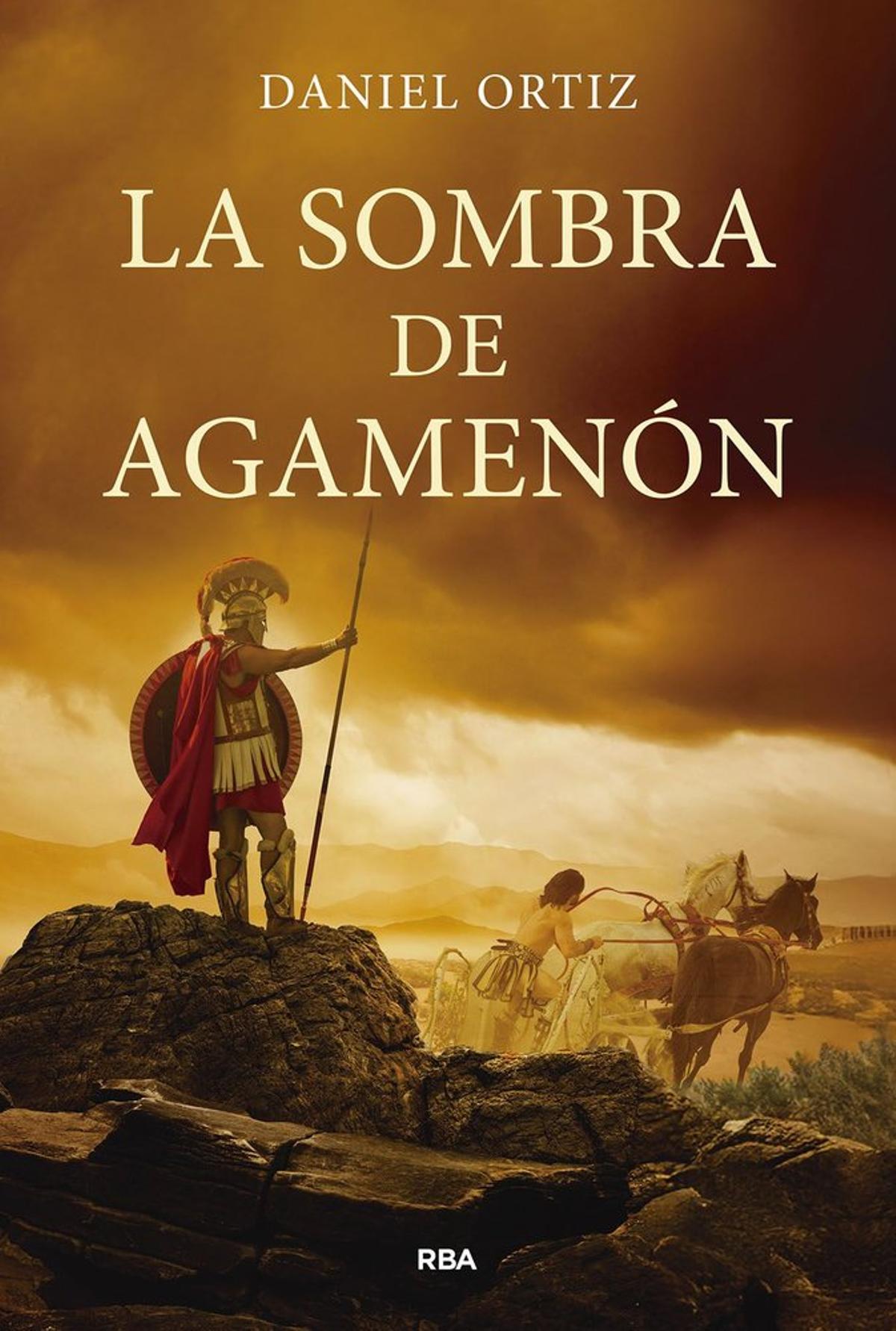 Portada de "La sombra de Agamenón", la nueva novela de Daniel Ortiz