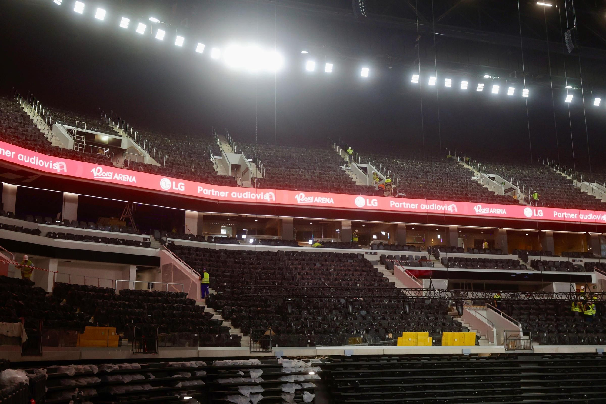 Obras del Roig Arena: Presentación del proyecto de innovación tecnológica