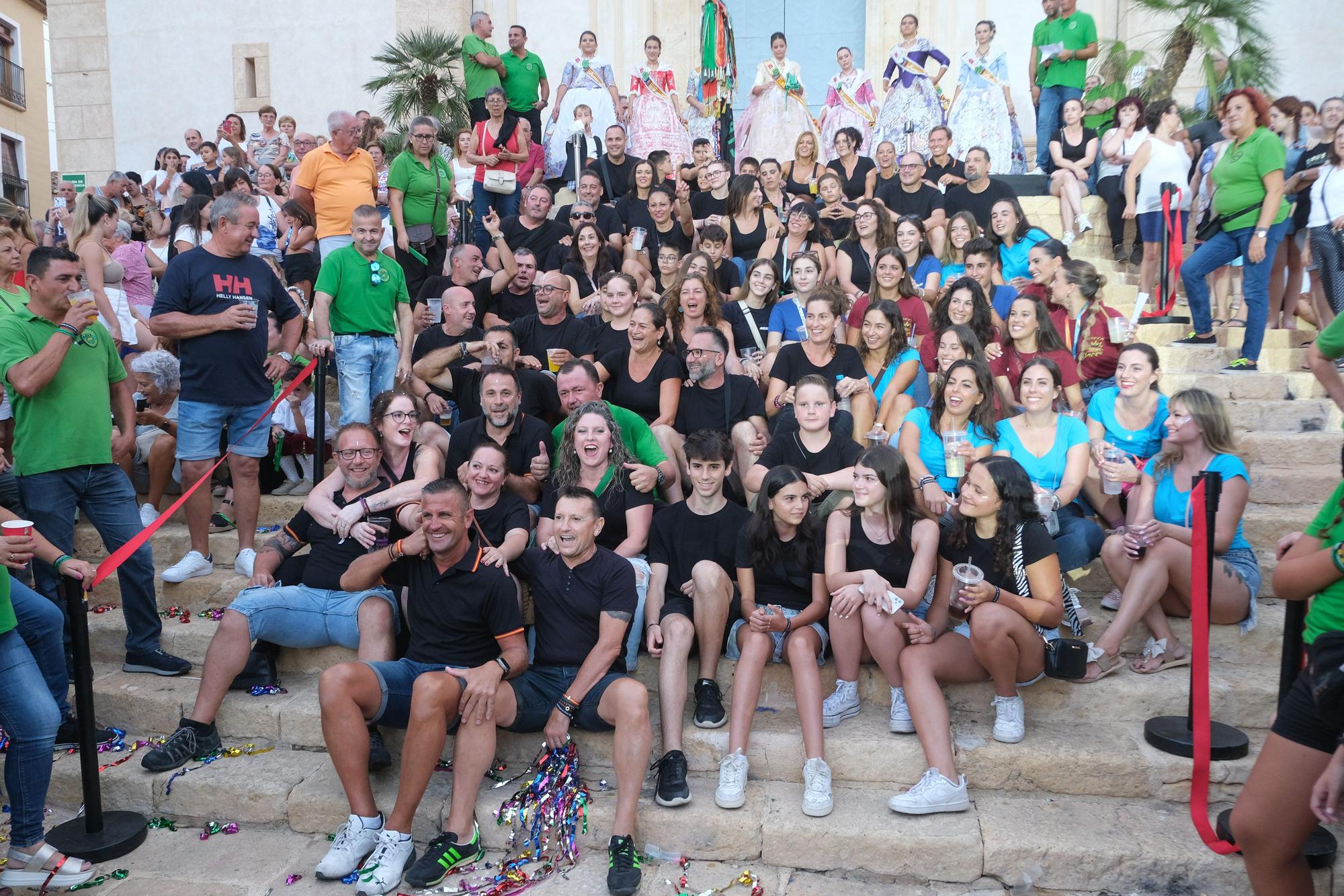 Así ha sido la Entrada de peñas de las fiestas de La Nucía