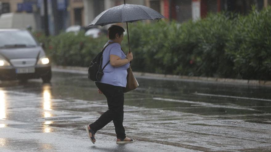 Alerta amarilla por tormentas, granizo y barro en la Región de Murcia