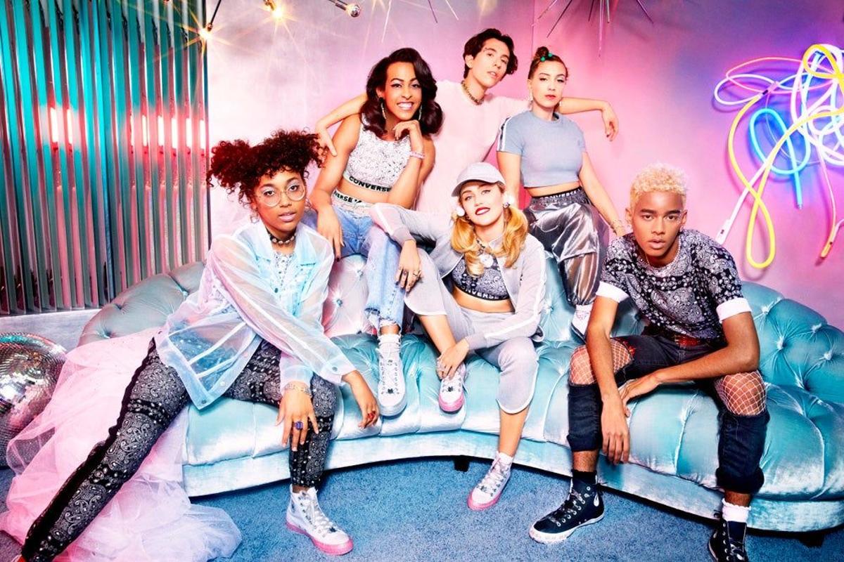 Miley Cyrus y su nueva colección con Converse