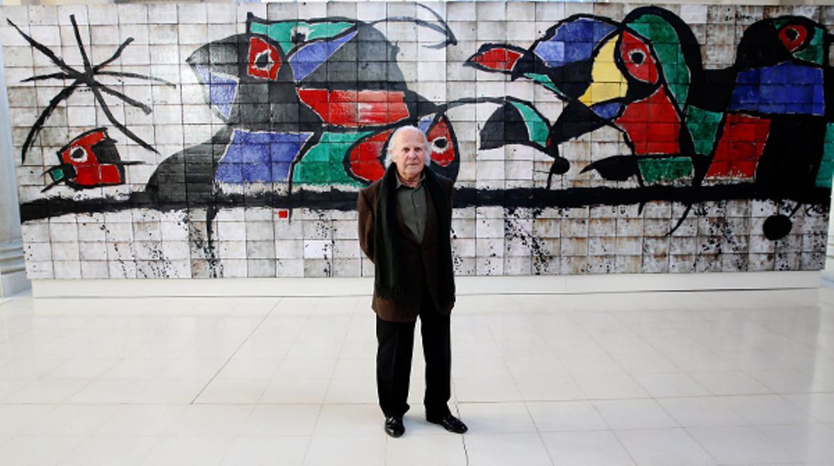 Miró entra al MNAC de la mà de Gardy Artigas.