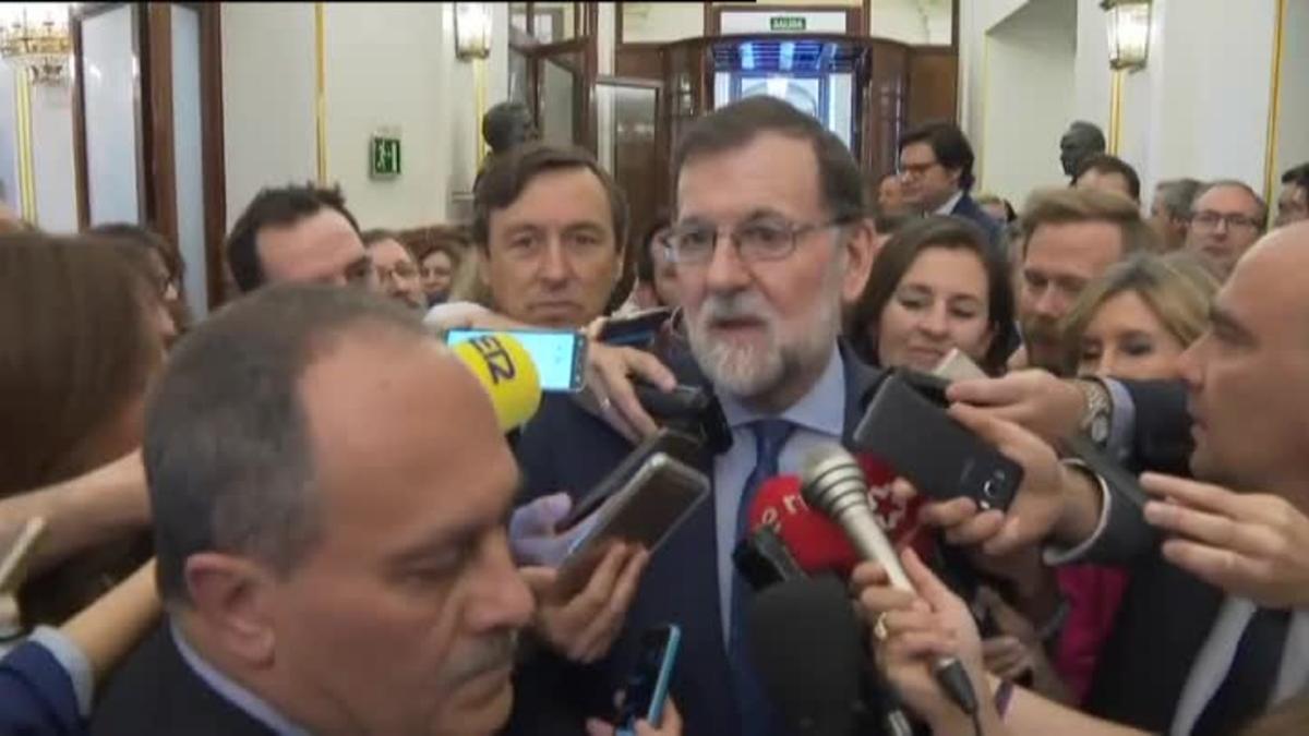 Rajoy: 'Cifuentes ha hecho lo que tenía que hacer, era obligada su dimisión'