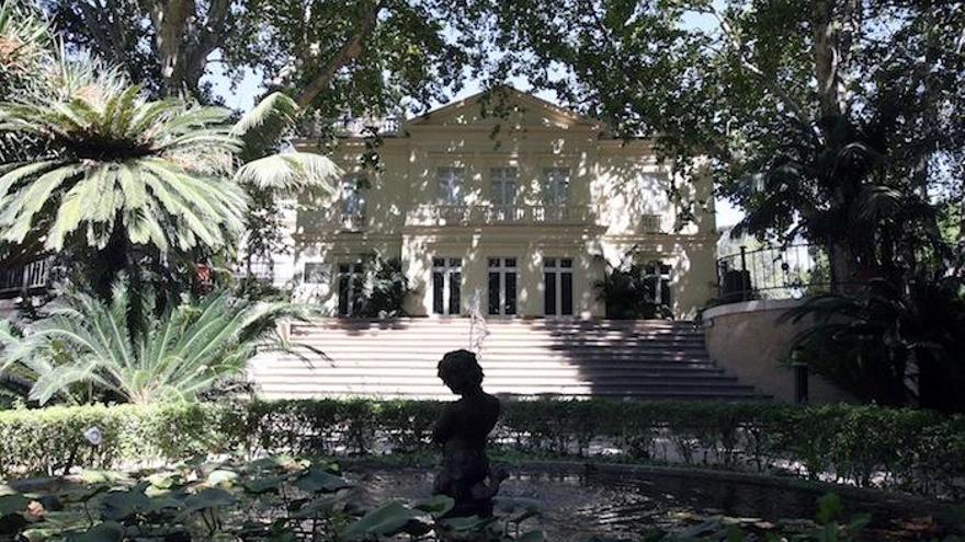 Vista del Jardín de la Concepción.