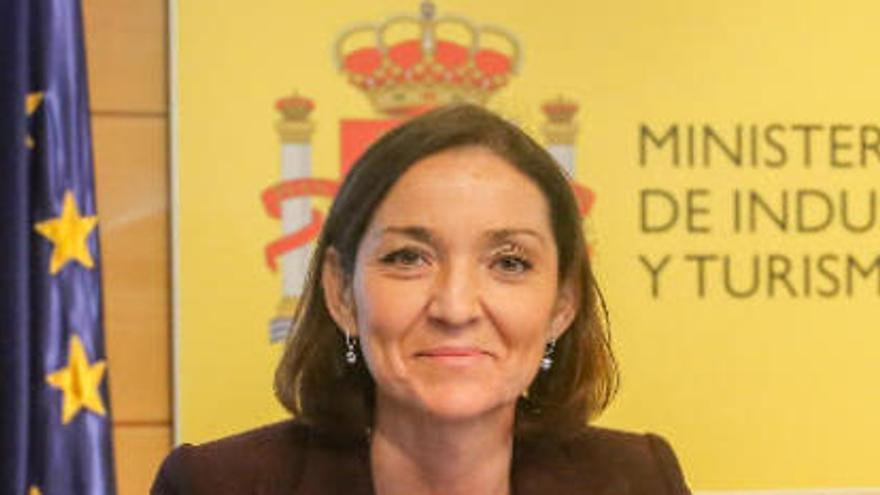 La ministra Reyes Maroto.