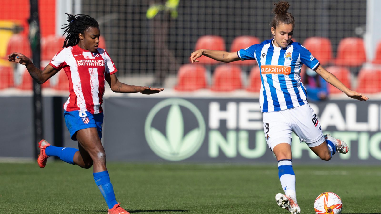 El partido entre el Atlético de Madrid y la Real Sociedad en la jornada 10 de la Primera Iberdrola