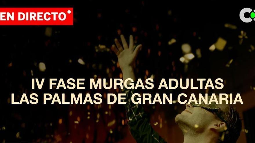 Comienza la cuarta fase del concurso de murgas adultas del Carnval de Las Palmas de Gran Canaria: orden de actuación y dónde verlo en directo