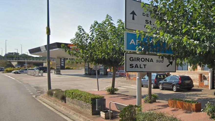 Imatge de la carretera de Quart a Girona.