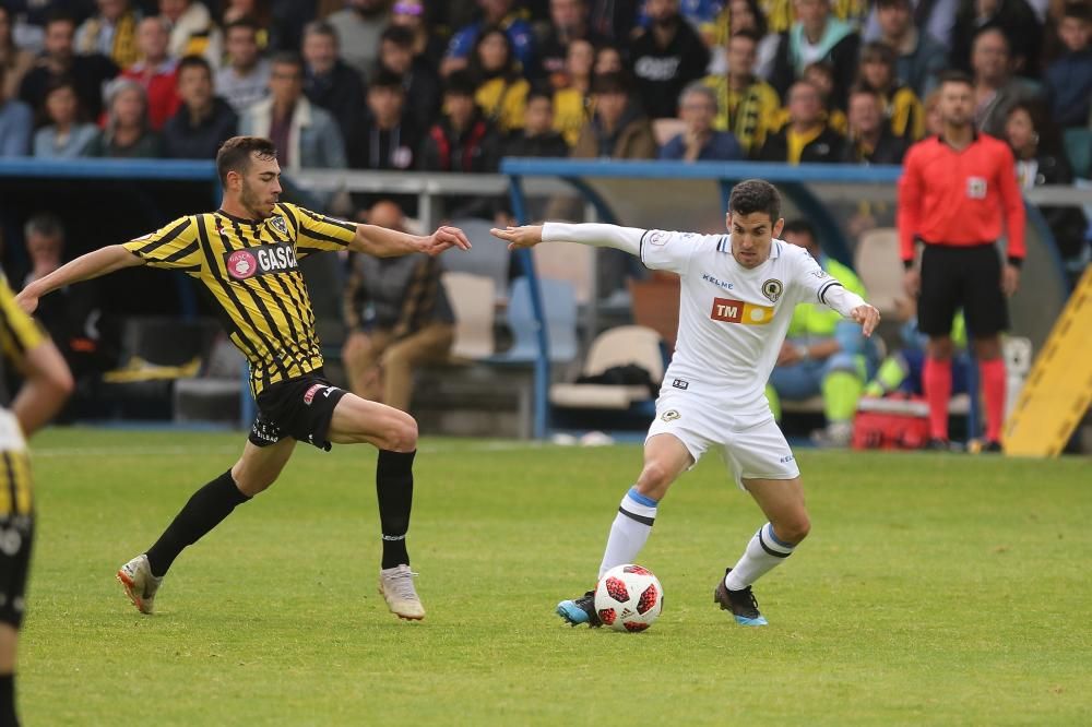 Un gol de Benja da un empate de oro al Hércules en Barakaldo