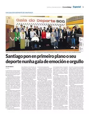 Gala do Deporte do concello de Santiago 2026