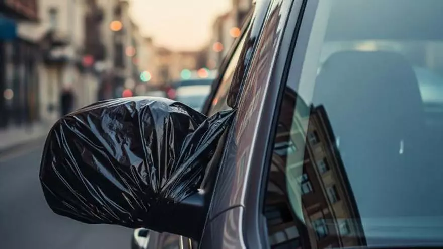¿Tu vecino pone bolsas de plástico en los retrovisores? Copiarle el truco podría servirte
