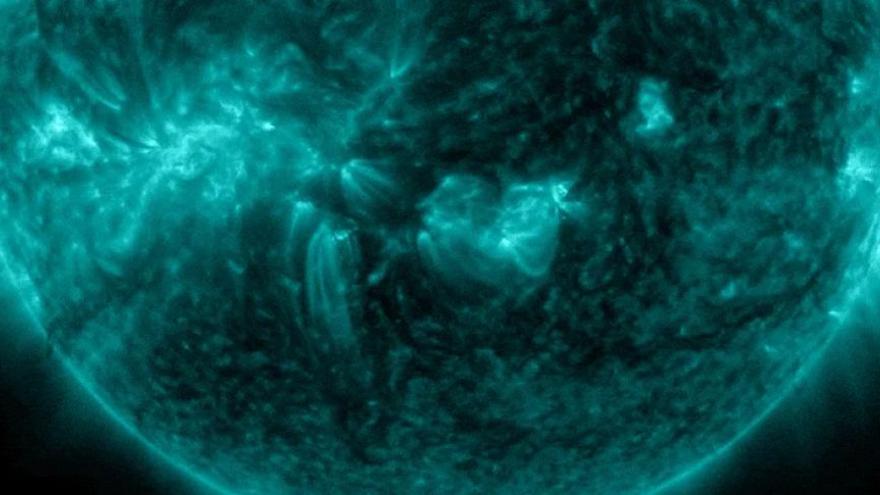 The sun releases its strongest glow in 7 years