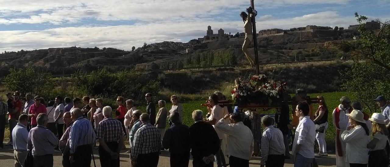 Procesión del Cristo de las Batallas celebrada el pasado año