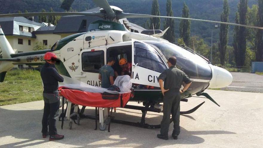 Fallece un montañero de 26 años en el barranco de Eriste