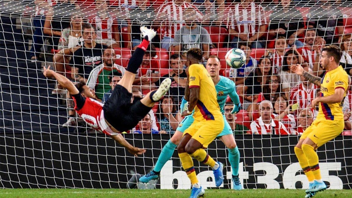 El Athletic Club fue el verdugo del Barcelona durante la Copa del Rey en la semana pasada