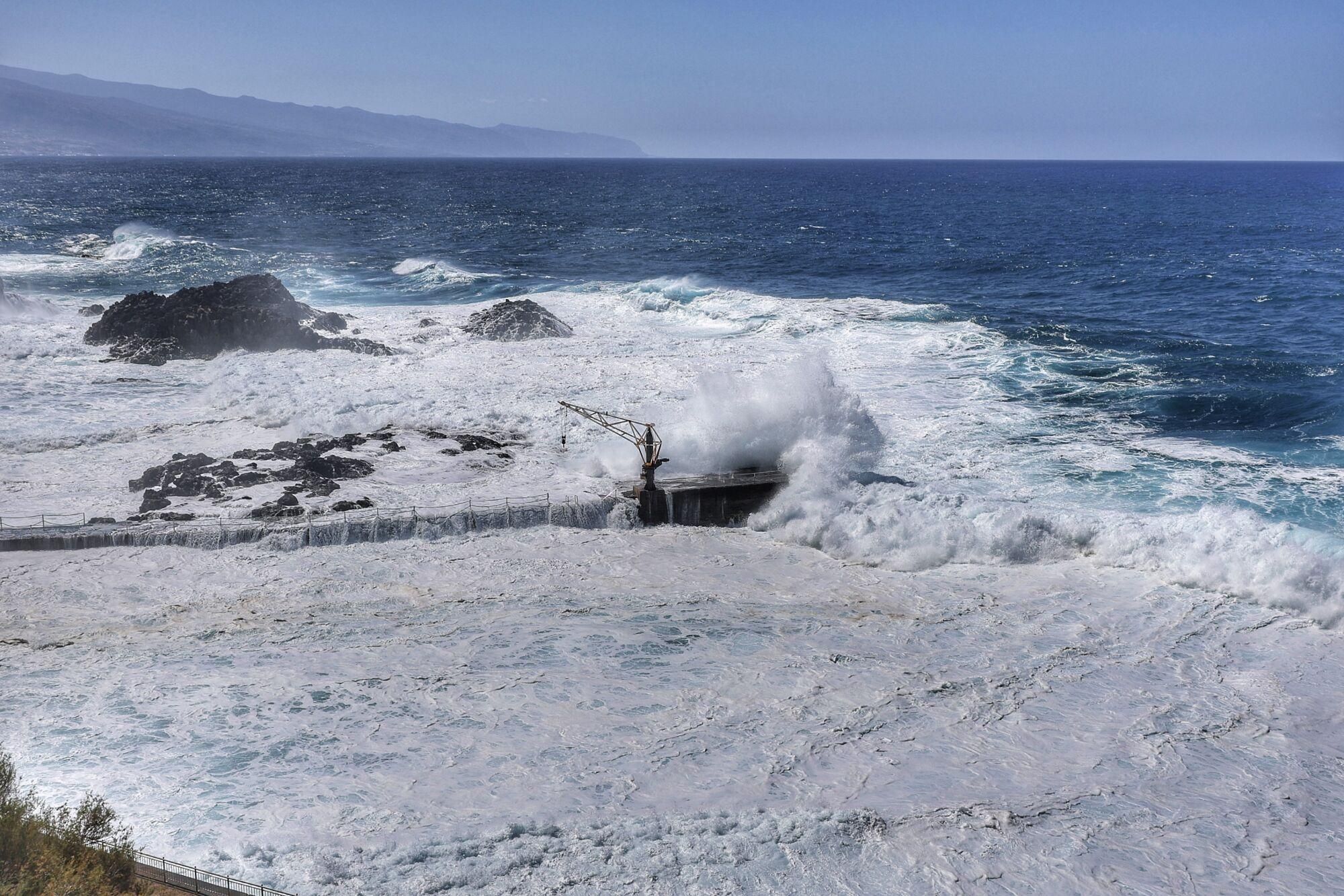 Oleaje en Tenerife