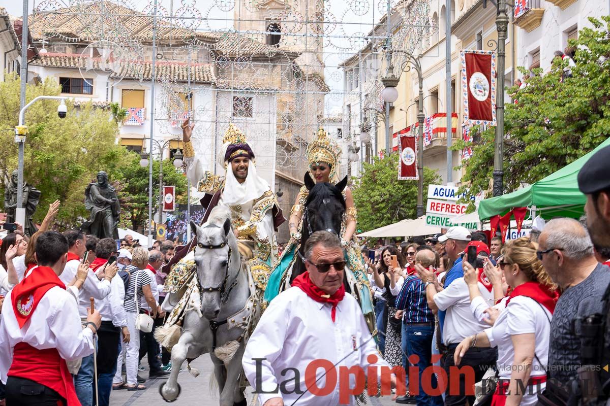 Moros y Cristianos en la mañana del día dos en Caravaca