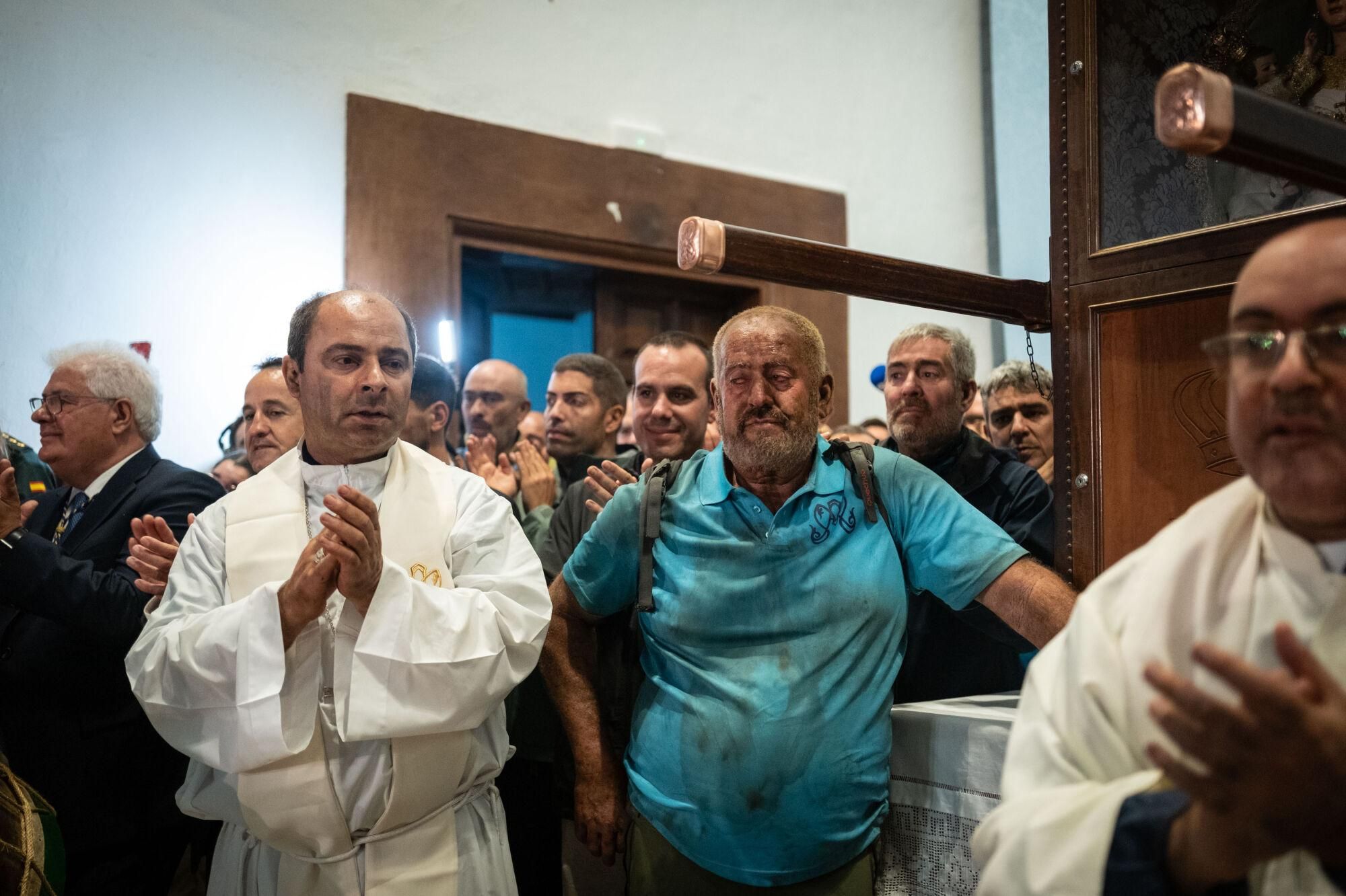 Llegada de la Virgen de Los Reyes a Valverde