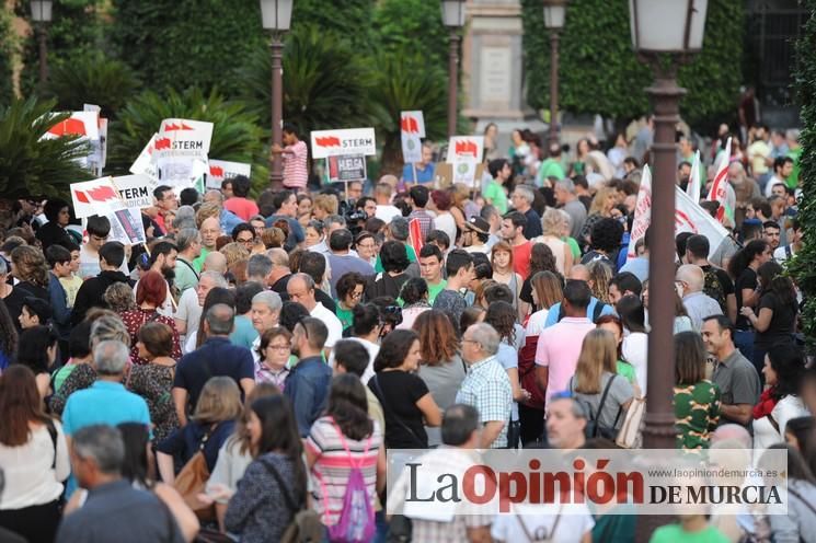 Manifestación contra la LOMCE en Murcia