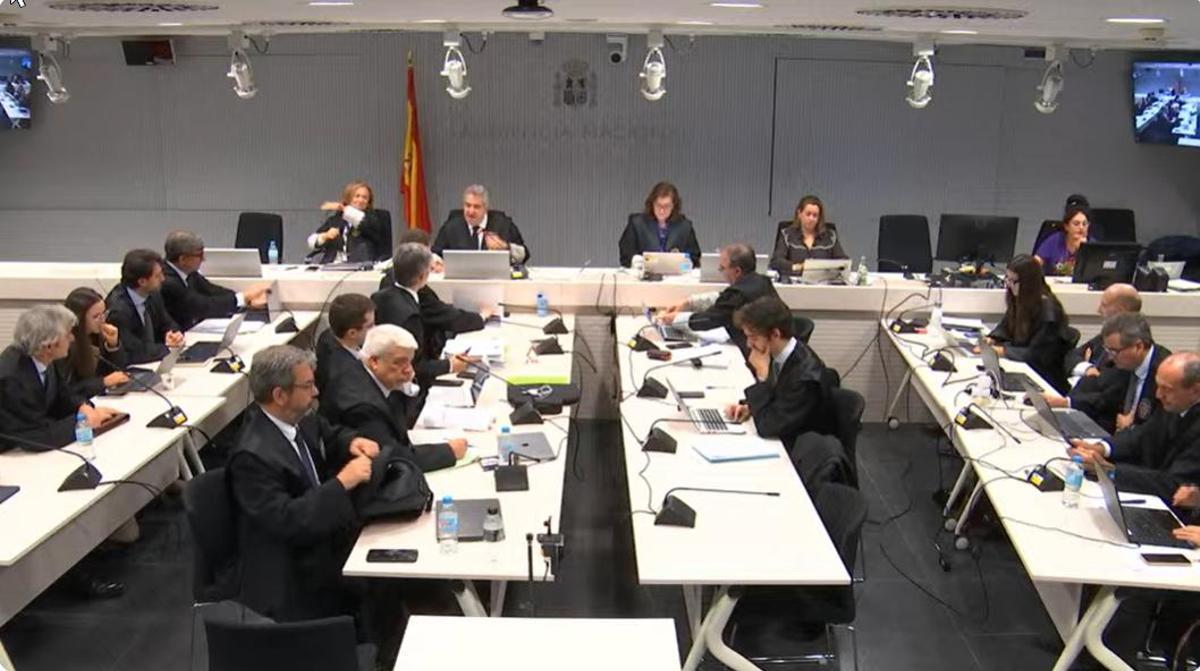 El tribunal que juzga a los Pujol por la fortuna oculta en Andorra.