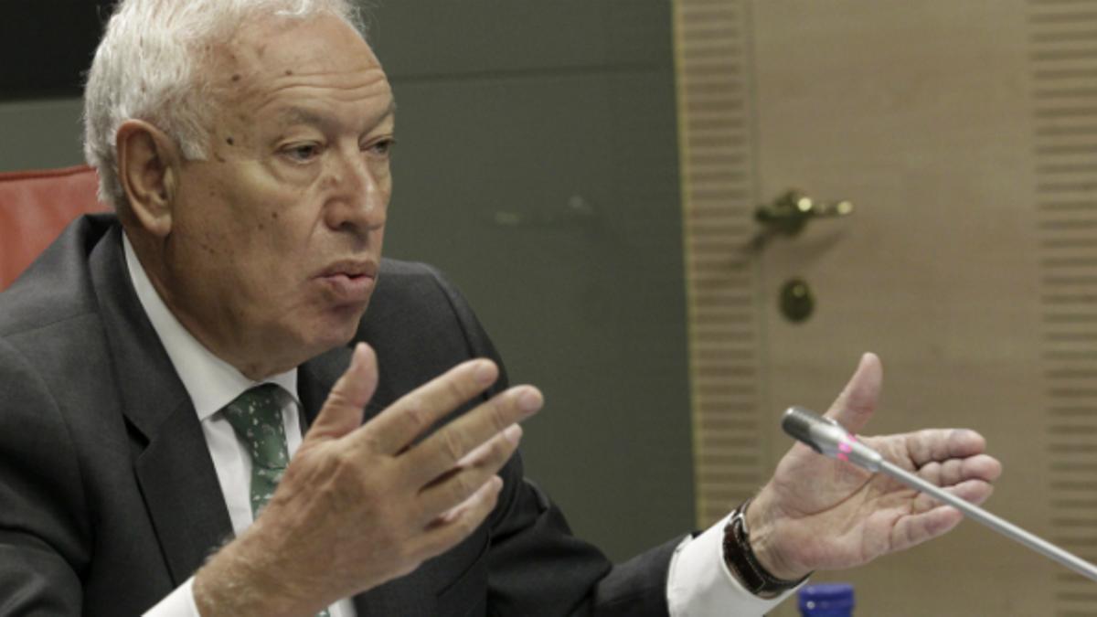 Margallo, sobre la Vía Catalana: &quot;Me produce una enorme tristeza y preocupación&quot;