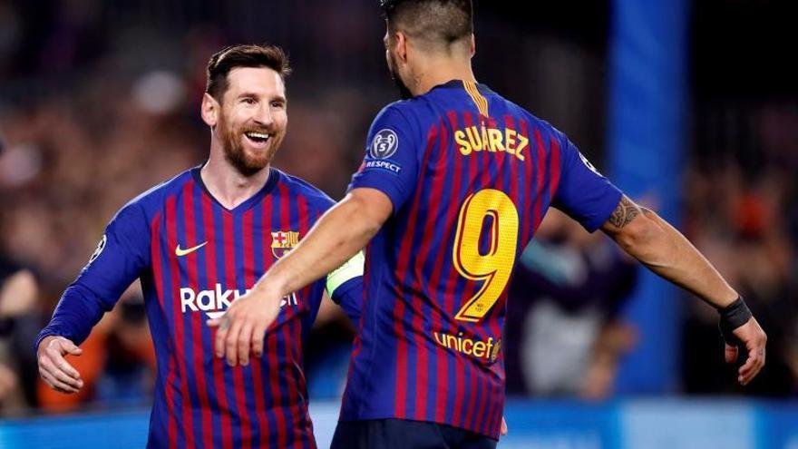 Messi acaba con el sufrimiento y mete al Barça en cuartos (5-1)