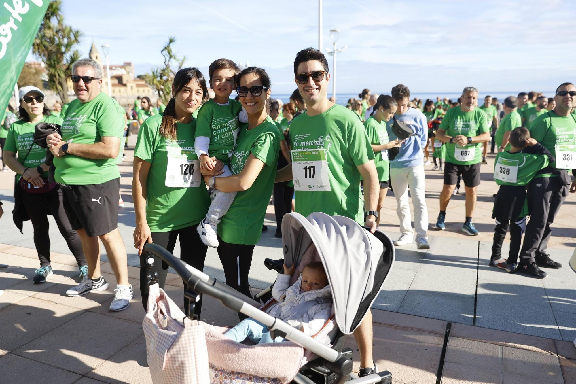 Así fue la carrera contra el cáncer en Gijón (en imágenes)