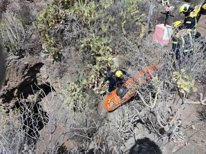 Hallado el cuerpo de un hombre en la Sima de Jinámar