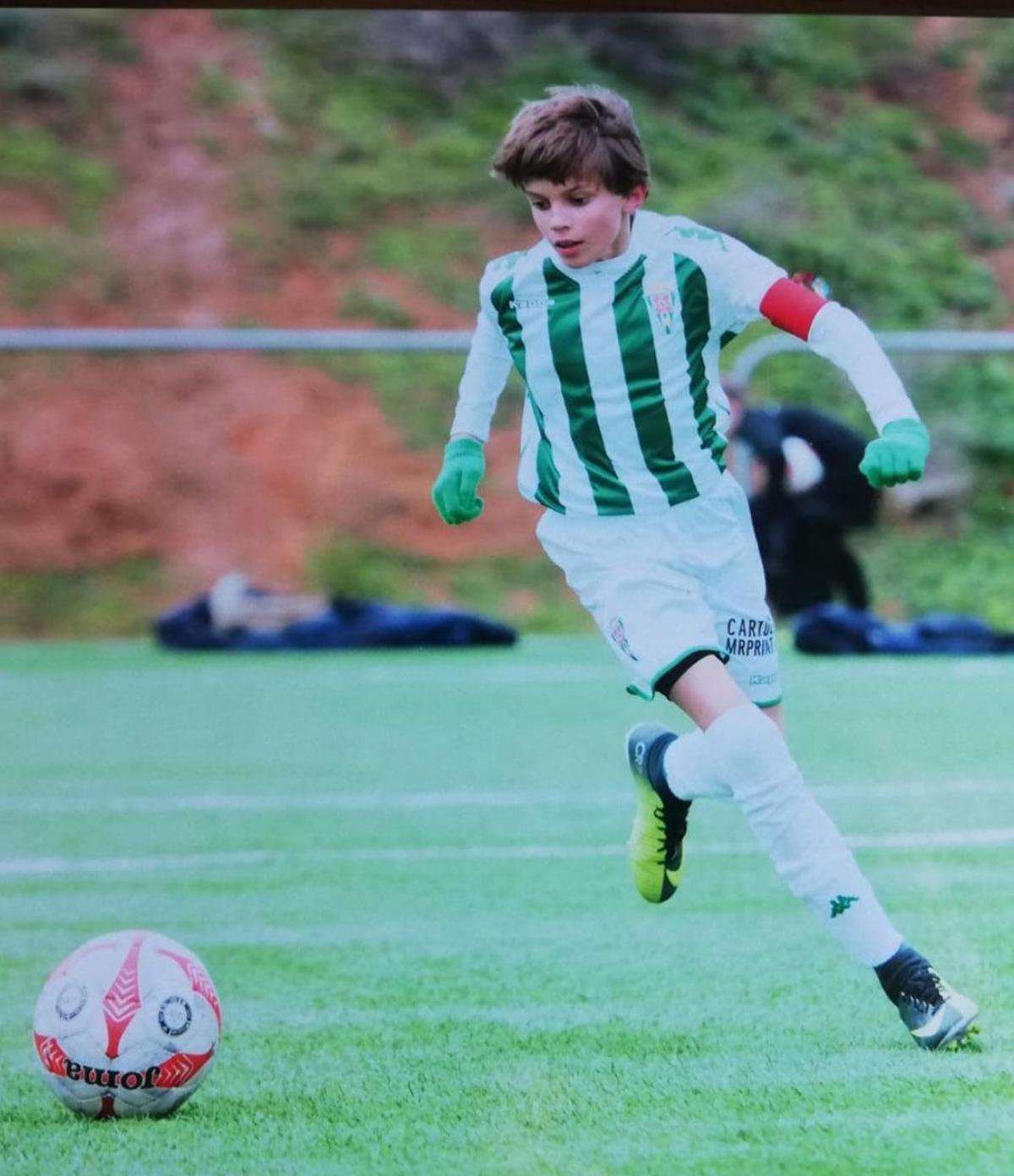 Andrés Cuenca, con el Córdoba