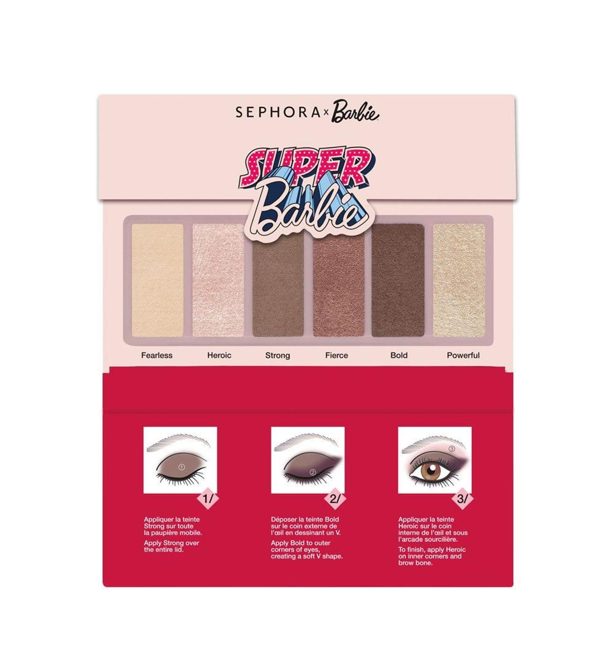 Paleta de sombras (precio: 10,99 euros)