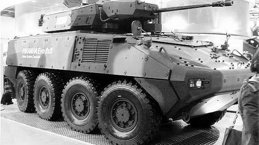 El blindado que General Dynamics presenta al concurso del Ministerio de Defensa.
