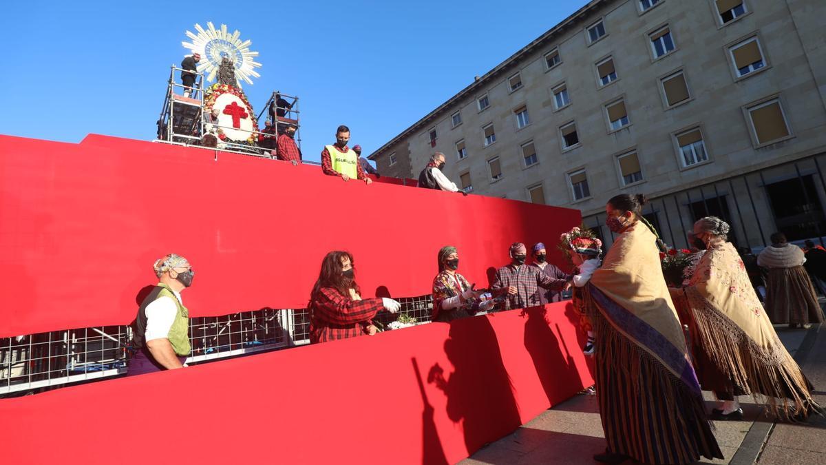 FOTOGALERÍA | La Ofrenda de Flores de estas fiestas del Pilar 2021