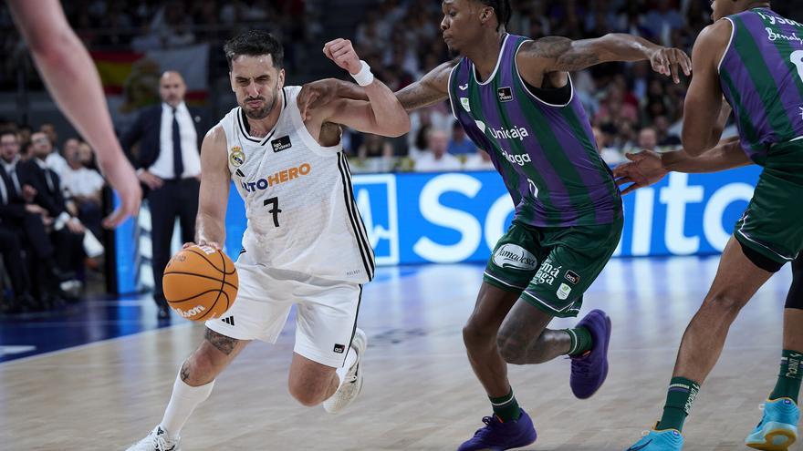 Campazzo comanda la paliza del Real Madrid a Unicaja