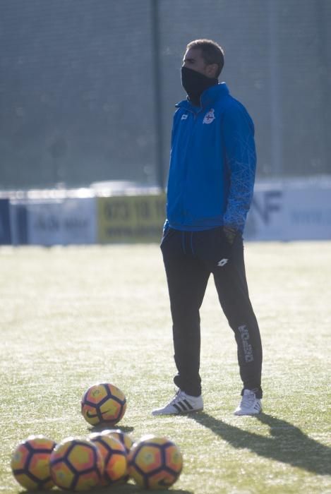 Última sesión antes del duelo ante Osasuna