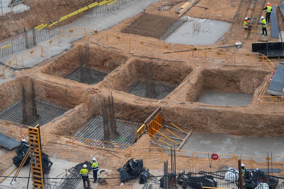 En imágenes | Así avanzan las obras en el estadio de fútbol de La Romareda