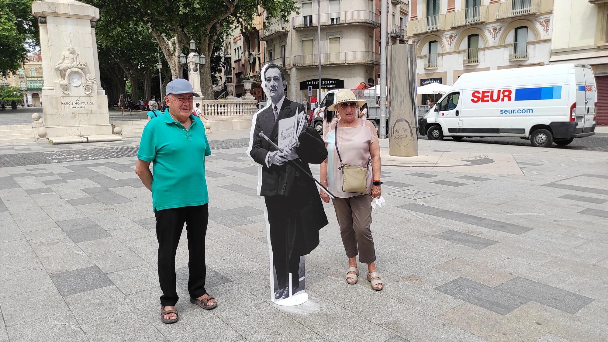 Dalí invaeix la ciutat de Figueres en una campanya promocional