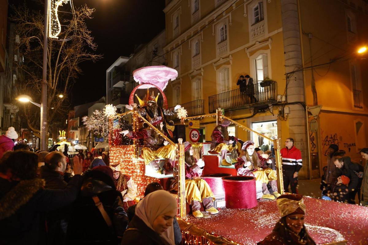 Imatges de la cavalcada de reis de Salt