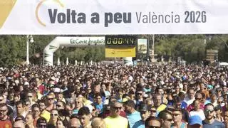 La Volta a Peu València hace disfrutar a cerca de 10.000 personas de todas las edades