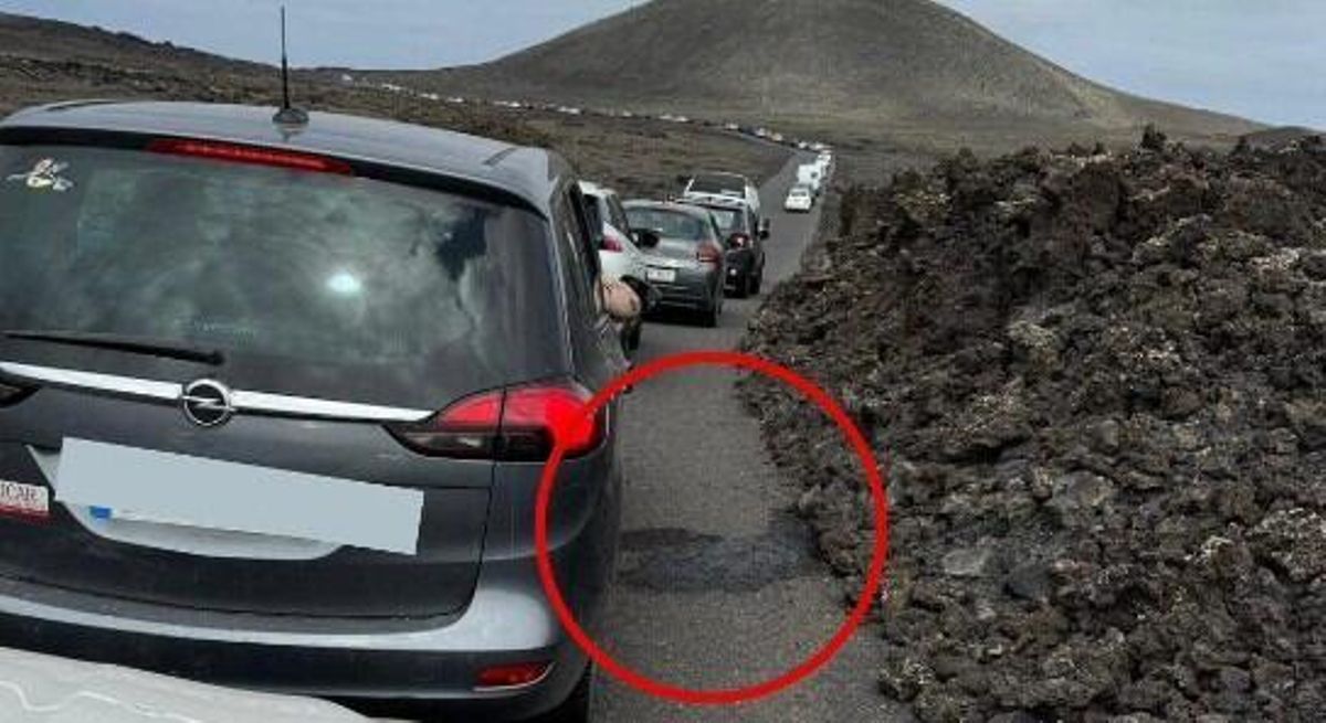 Denuncia del acto de la turista