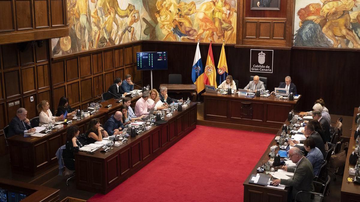 Pleno del Cabildo de Gran Canaria