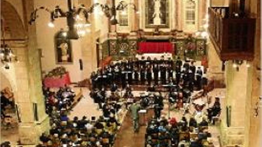 Clàssics i jazz al concert de  Sant Esteve de l&#039;EMM a Berga