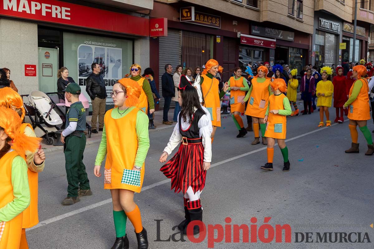 Los niños toman las calles de Cehegín en su desfile de Carnaval