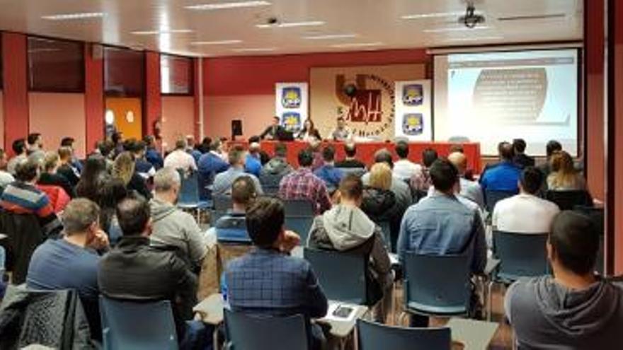 Un momento de la celebración del curso de la UFP.