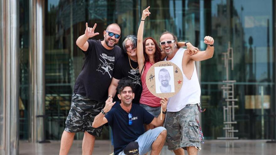 Fredy, músico del grupo de Ibiza Konkordatti Punkinetti: "El punk necesita tener mensaje político"